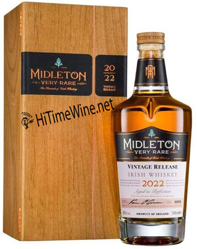 MIDLETON VERY RARE 2022 IRISH WHISKEY 750ML VINTAGE RELEASE