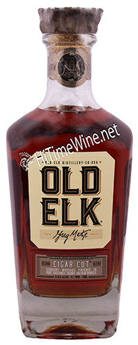 PICTURE OF OLD ELK CIGAR CUT ISLAND BLEND; 55.85%; 750 MILLILITER BOTTLE; FINISHED IN PORT, SAUTERNE, SHERRY & RUM CASKS