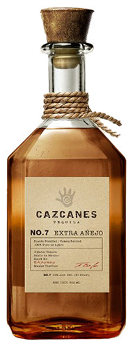 CAZCANES EXTRA ANEJO TEQUILA NO.7 40% 750ML NOM 1614