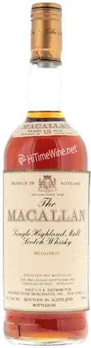 Picture of MACALLAN 18YR DISTILLED IN 1969 43% 750ML SINGLE HIGHLAND MALT SCOTCH WHISKY (NO BOX)