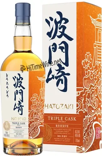 Picture of HATOZAKI TRIPLE CASK RESERVE 46% 750ML BOURBON,SHERRY & UMESHU CASKS KAIKYO DISTILLERY