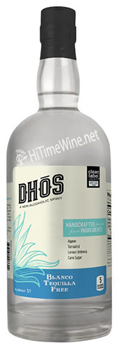 PICTURE OF DHOS BLANCO TEQUILA FREE NON-ALCOHOLIC; 750 MILLILITER BOTTLE; SHERIDAN, OREGON
