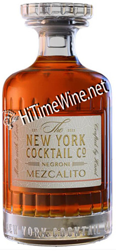 picture of NEW YORK COCKTAIL CO. MEZCALITO NEGRONI; 375 MILLILITER BOTTLE