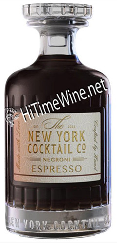 PICTURE OF NEW YORK COCKTAIL CO. ESPRESSO NEGRONI 375 MILLILITER BOTTLE