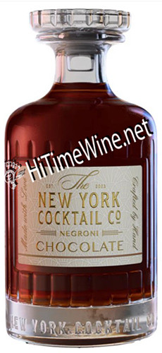 PICTURE OF NEW YORK COCKTAIL CO. CHOCOLATE NEGRONI 375 MILLILITER BOTTLE