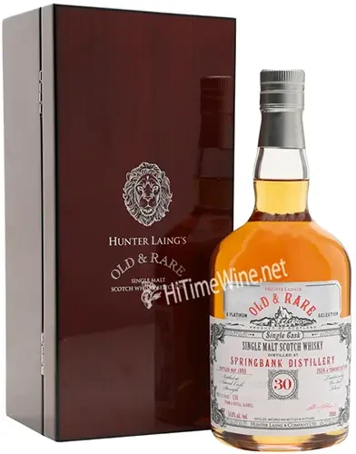 Picture of HUNTER LAING'S OLD & RARE SPRINGBANK 30YR 50.8% D-1993; B-2024; CAMPBELTOWN SINGLE MALT SCOTCH WHISKY