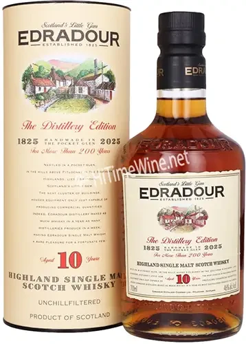 Picture of EDRADOUR 10YR 700ML HIGHLAND SINGLE MALT SCOTCH WHISKY