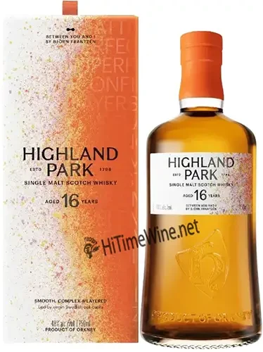 Picture of HIGHLAND PARK 16YR 750ML 46% YOU & I BY BJORN FRANTZEN SWEDISH OAK CASKS