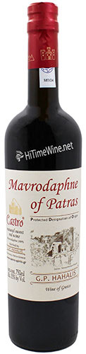Picture of MAVRODAPHNE OF PATRAS CASTRO GREEK RED 750ml