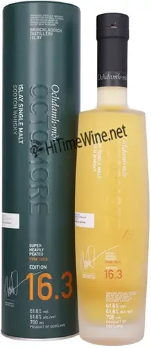 Picture of BRUICHLADDICH OCTOMORE 16.3 61.6% 700ML ISLAY SINGLE MALT SCOTCH WHISKY