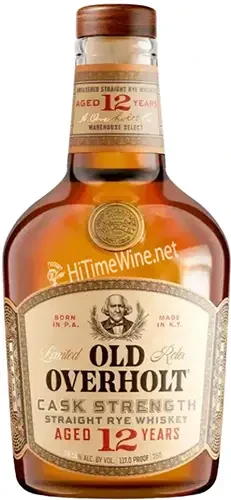 Picture of OLD OVERHOLT CASK STRENGTH RYE 12YR 750ML KENTUCKY STRAIGHT RYE WHISKEY