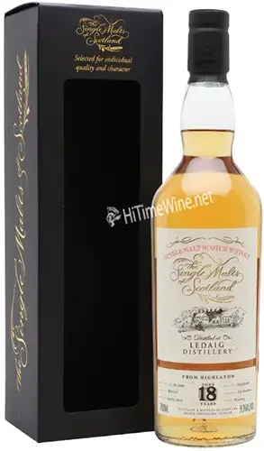 Picture of SINGLE MALTS OF SCOTLAND LEDAIG 18YR 2005 59.3% 700ML SINGLE MALT SCOTCH WHISKY