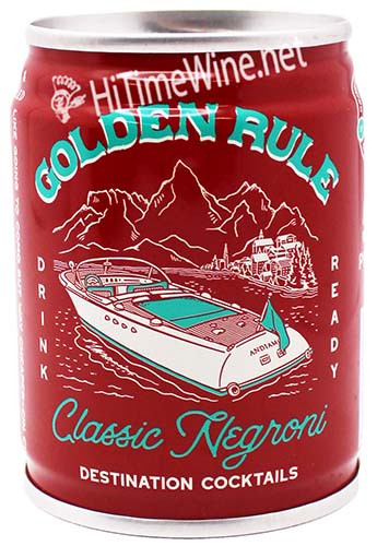 Picture of GOLDEN RULE CLASSIC NEGRONI SINGLE CAN 100ML