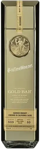 Picture of GOLD BAR 899 BLENED WHISKEY 750ML FINISHED IN CALIFORNIA CASKS