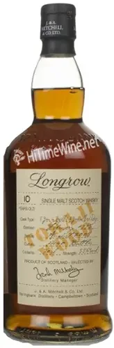 Picture of LONGROW 10YR 1995 TOKAJI FINISH 700ML SINGLE MALT SCOTCH