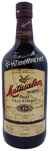 picture of RON MATUSALEM 15 YR GRAN RESERVA 40% 750ML 15 YEAR SOLERA RUM 750ML
