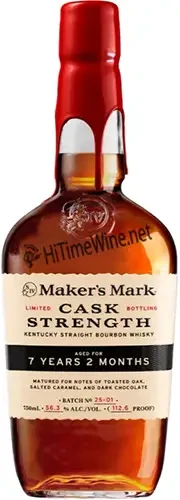 Picture of MAKERS MARK CASK STRENGTH 7YR 2MON 56.3% 750ML KENTUCKY STRAIGHT BOURBON WHISKEY