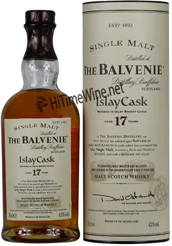 Picture of BALVENIE 17YR ISLAY CASK 43% 700ML SINGLE MALT SCOTCH WHISKY
