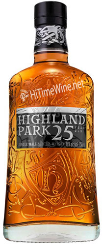 HIGHLAND PARK 25YR 46% 750ML SINGLE MALT SCOTCH WHISKY