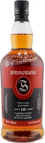 Picture of SPRINGBANK 10YR FINO CASK 55% 2026 700ML CAMPBELTOWN SINGLE MALT SCOTCH WHISKY
