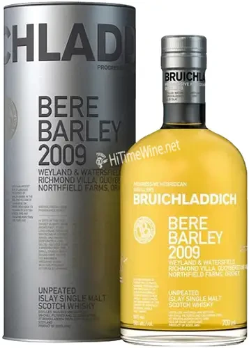Picture of BRUICHLADDICH 2009 BERE BARLEY 50% 700ML ISLAY SINGLE MALT SCOTCH WHISKY