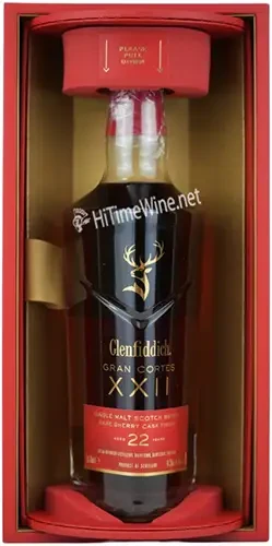 Picture of GLENFIDDICH 22YR GRAN CORTES 44.3% 700ML RARE SHERRY CASK FINISH; SINGLE MALT SCOTCH WHISKY