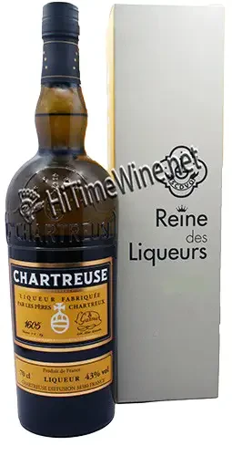 Picture of CHARTREUSE REINE DES LIQUEUR JAUNE 43% 2021 700ML FRANCE