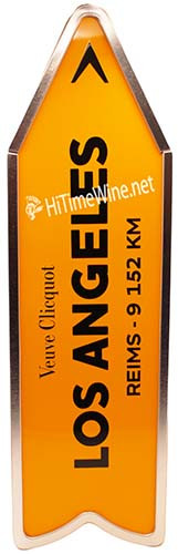 Picture of VEUVE CLICQUOT BRUT YELLOW ARROW LOS ANGELES 750ml