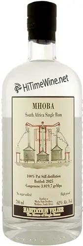 Picture of HABITATION VELIER MHOBA SOUTH AFRICA SINGLE RUM 62% 700ML BOTTLED-2025