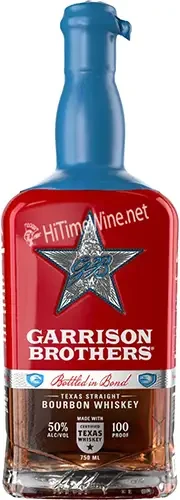 Picture of GARRISON BROTHERS BOTTLED & BOND 50% 750ML 100PF D-2019 HYE,TEXAS B-2026; TEXAS STRAIGHT BOURBON WHISKEY