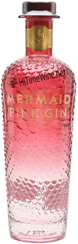 Picture of MERMAID PINK GIN 40% 750ML SMALL BATCH ISLE OF WIGHT DISTILLERY; ENGLAND
