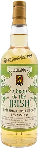 Picture of BLACKADDER A DROP OF THE IRISH RAW CASK 58.7% 700ML IRISH SINGLE MALT WHISKY