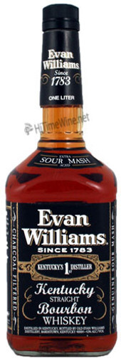 Picture of EVAN WILLIAMS BLACK LABEL BOURBON 1.75L