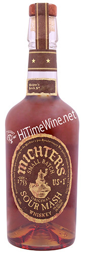 picture of MICHTERS US-1 SMALL BATCH SOUR MASH BOURBON; 750 Milliliter bottle;  KENTUCKY STRAIGHT BOURBON WHISKEY