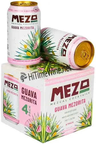 Picture of MEZO GUAVA MEZORITA MEZCAL COCKTAIL 4PK 12OZ