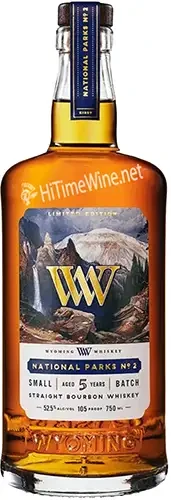 Picture of WYOMING NATIONAL PARKS #5 48% 750ML WYOMING STRAIGHT BOURBON WHISKEY