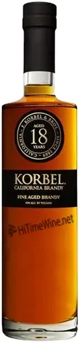 Picture of KORBEL CALIFORNIA FINE AGED BRANDY 18YR 750ML