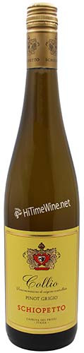 Picture of SCHIOPETTO PINOT GRIGIO 750ml