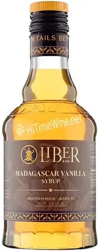 Picture of LIBER & CO MADAGASCAR VANILLA SYRUP 12oz (AUSTIN TX)