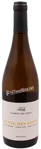 Picture of ALBERT DE CONTI BERGERAC BLANC SEC CUVEE DES CONTI 750ml
