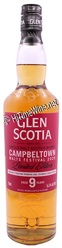 PICTURE OF GLEN SCOTIA SINGLE MALT 2025 FEST; 54.3%; HEAVILY PEATED RIBERA DEL DUERO FINISH, 9 YEAR; CAMPBELTOWN