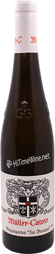 Picture of MULLER CATOIR RIESLING BURGENGARTEN "IM BREUMEL" "GG" GROSSES GEWACHS 750ml