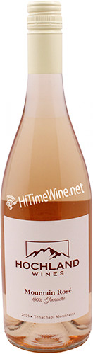 Picture of HOCHLAND ROSE OF GRENACHE TEHACHAPI MOUNTAINS 750mL