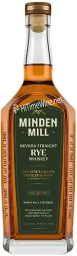 Picture of MINDEN MILL RYE WHISKEY 47% 750ML NEVADA STRAIGHT RYE WHISKEY ESTATE GROWN