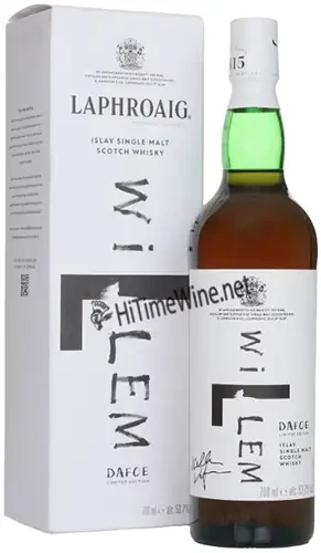 Picture of LAPHROAIG 14YR WILLEM DAFOE 53.7% 700ML ISLAY SINGLE MALT SCOTCH WHISKY