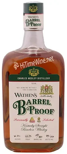 Picture of WATHEN'S HI-TIME / EL CERRITOS SINGLE BARREL 61.37% BARREL PROOF - KENTUCKY STRAIGHT BOURBON WHISKEY