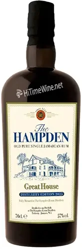 Picture of HAMPDEN ESTATE 2025 GREAT HOUSE RUM 57% 750ML OLD SINGLE JAMAICAN RUM