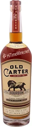 Picture of OLD CARTER WHISKEY CO. CA-1 BOURBON 59.1% 750ML VERY SMALL BATCH