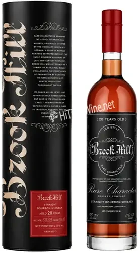 Picture of RARE CHARACTER BROOK HILL 20YR PRIMARIO 58.09% 750ML STRAIGHT BOURBON WHISKEY