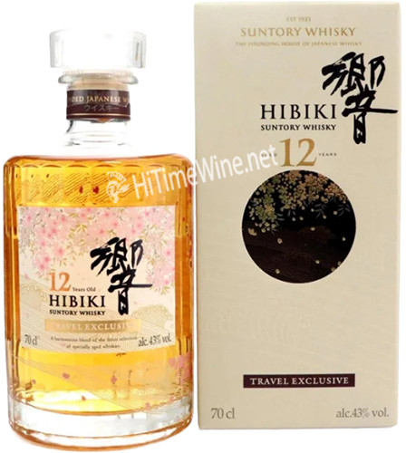 Picture of SUNTORY HIBIKI 12YR 43% TRAVEL EXCLUSIVE 700ML JAPANESE WHISKY